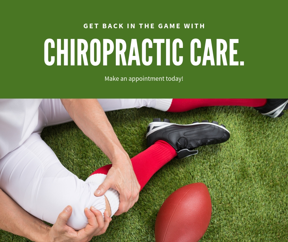 back in the game with chiropractic care