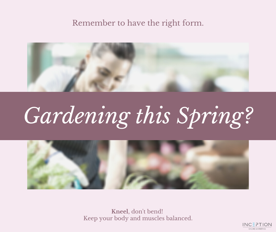 Gardening this Spring