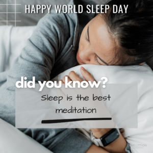 Happy World Sleep Day